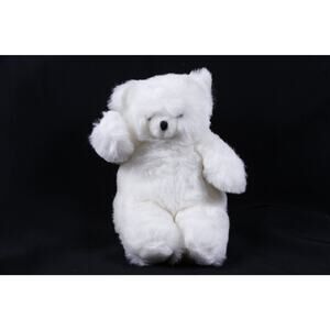 Kamar, Rare, Prototype, Sample, OOAK, hand made, Adorable, White, Polar Bear,